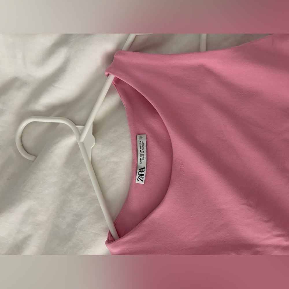 ZARA Pink Bodysuit M - Picture 7 of 8